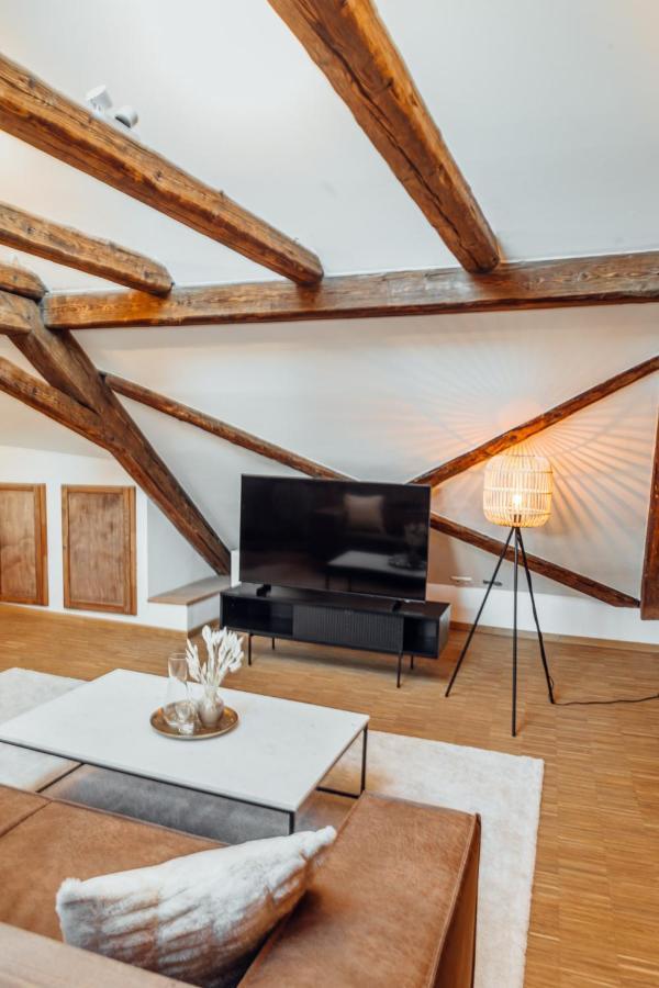 Jama - Grosses Design Apartment, Innenstadt, Wlan, Familie&Gruppen Coburg Luaran gambar